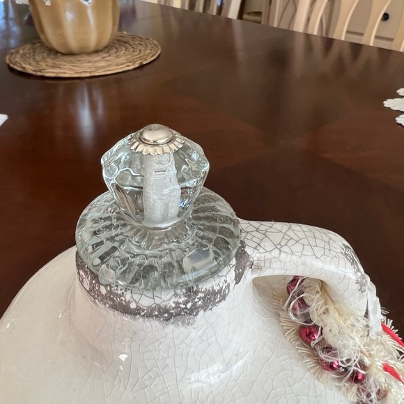 Ceramic jug with rose - Picture 6 of 13